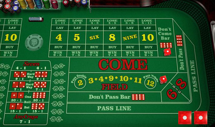Craps casino en direct MonteCrypto casino