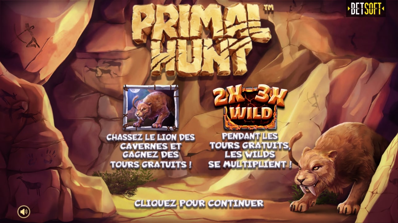 Primal Hunt slot au Montecrypto casino